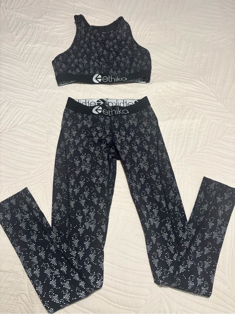 ethika Leggings with Matching Sports Bra